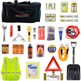 Auto Deluxe Emergency Response Kit, 1 Person Duffle Bag, 28 Pieces
