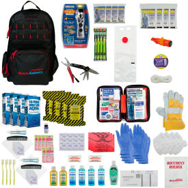 3 Day Professional Emergency Kit, 4 Person Backpack, 66 Pieces