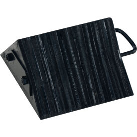Rubber Wheel Chock, 11"L x 12"W x 5-1/2"H