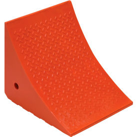 Wheel Chock, Urethane, 17-1/2"L x 14-7/8"W x 15"H