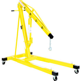 Shop Crane Engine Hoist with Telescopic Legs, 2 Ton Capacity