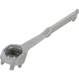 Drum Bung Nut Wrench, Non-Sparking, Cast Aluminum, Silver