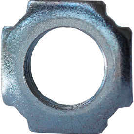 Rigid Conduit Locknut, Carbon Steel, 3/8", 100 Pack