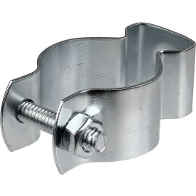Conduit Hanger w/ Hex Nut & Bolt, Carbon Steel, 2", 50 Pack