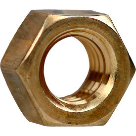 Hex Nut, Silicon Bronze, 1/2"-13, 25 Pack