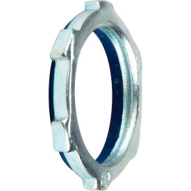 Rigid Conduit Sealing Locknut, Carbon Steel, 2", 50 Pack