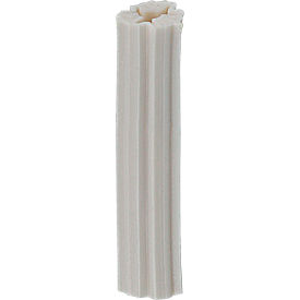 Ribbed Tubular Plastic Anchor, #12 & #14 s, Green, 50 Pack