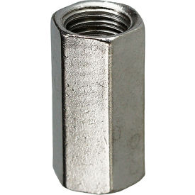 Rod Coupling Nut, Stainless Steel, 1/2"-13 x 1-1/4", 50 Pack