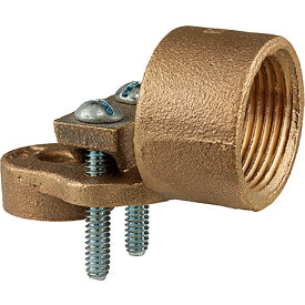 Grounding Hub, Bronze, 1", 10 Pack