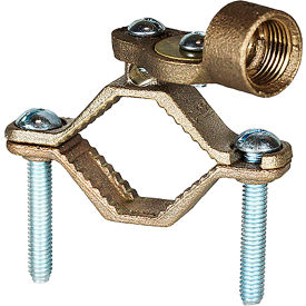 Ground Clamp w/ 1/2" Hub, Bronze, 2-1/2"-4, 5 Pack