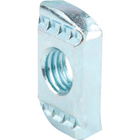 Channel Nut Without Spring, Carbon Steel, 1/2"-13, 100 Pack
