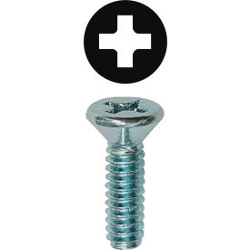 Phillips Flat Head Machine Screw Kit, #6-32, Assorted