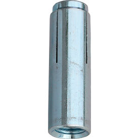 Drop-In Anchor, Carbon Steel, 3/8"-16, 50 Pack