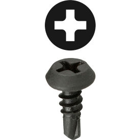 Phillips Pan Head Self Drilling Framer Screw, #7 x 7/16", 100 Pack