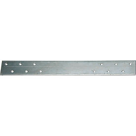 Plate Strap, Carbon Steel, 12 Gauge, 1-1/2" x 9", 50 Pack
