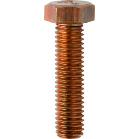 Hex Head Tap Bolt, Silicon Bronze, 1/2"-13 x 2/4", 50 Pack