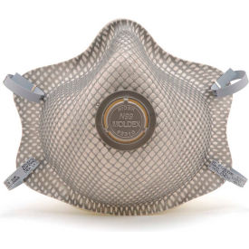 N99 Premium Particulate Respirators, Exhalation Valve, M/L, 10/Bag