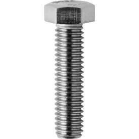 Hex Head Tap Bolt, Stainless Steel, 5/16"-18 x 2", 100 Pack