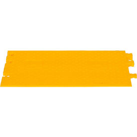 Checkers Jacket 5-Channel Cable Protector, 65200 lb. Capacity, 37-1/4" x 20-1/2" x 2", Yellow