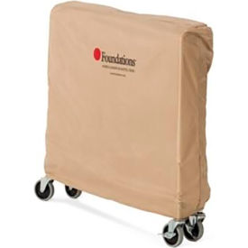 Crib Saver Cover For Folding Full Size Cribs, 54"L x 14"W x 34"H, Tan