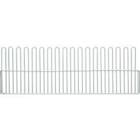 Partition Store Long Basket Divider, 8"H, White