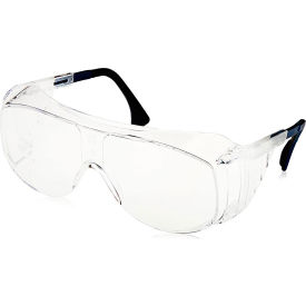 Uvex Ultra-Spec 2001 OTG Safety Glasses with Anti-Fog Coating, Clear Lens & Frame