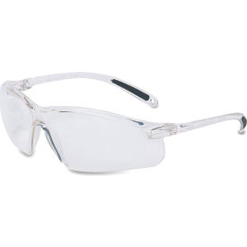 A700 Half Frame Safety Glasses with Anti-Fog Coating, Clear Lens & Frame