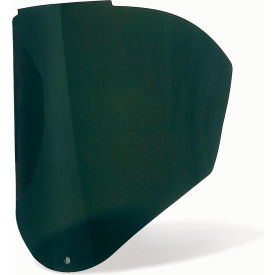 Faceshield Replacement Visor, Uncoated, Polycarbonate, Shade 5 Green