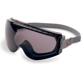 Stealth Safety Glasses with Anti-Fog Coating, Anti-Scratch, Gray Lens & Frame