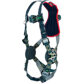 Revolution Arc-Rated Safety Harness w/ Back D-Ring, Quick Connect, S/M, Black