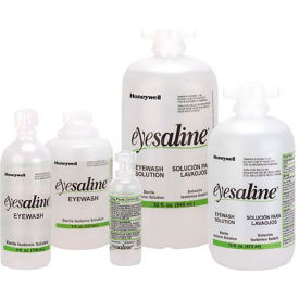 Eyesaline Personal Eyewash Bottles, 16 oz. Capacity, Pack of 12