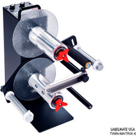 In-Line Matrix Removal Rewinder For Up To 6-1/2"W Media Capacity & 8-5/8" Roll Dia.