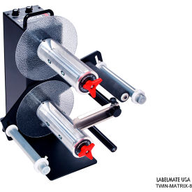 In-Line Matrix Removal Rewinder For Up To 8-1/2"W Media Capacity & 8-5/8" Roll Dia.