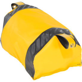 Dock Seal Draft Blocker, 18"L x 12"W x 9"H, Yellow