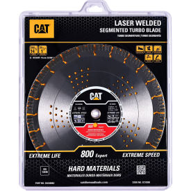800 Expert Segmented Diamond Blade, 14" Diameter x 3/16" Thickness x 1+P" Center Hole Diameter