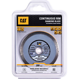 200 Trade Continuous Rim Diamond Blade, 4" Dia. x 3/16" Thickness x 7/8" Center Hole Diameter