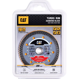 200 Trade Turbo Rim Diamond Blade, 4-1/2" Dia. x 1-5/16"T x 7/8" Center Hole Dia.