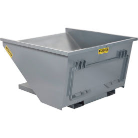 Light Duty Quick Attach Hopper, 1-1/2 Cu. Yd., 3000 lb. Capacity, Gray