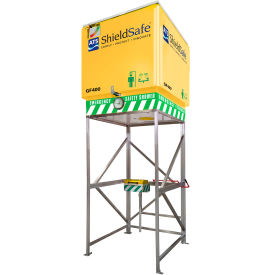 ShieldSafe GF400 Palletized Safety Eyewash Station, 400 Gallon Capacity
