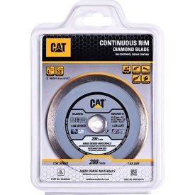 200 Trade Continuous Rim Diamond Blade, 4-1/2" Dia x 1-5/16"T x 7/8" Cntr Hole Dia