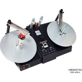 Large-Form Ultrasonic Reel-To-Reel Counter with Adjustable Core-Holder For Up To 16" Roll Diameter