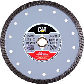 Trade Turbo Rim Diamond Blade, 7" Dia. x 3/16"T x 7/8" Center Hole Dia.