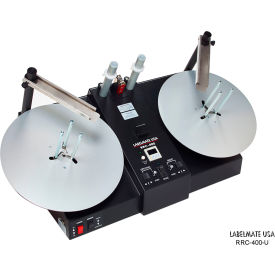 Large-Form Ultrasonic Reel-To-Reel Counter with 2 Adjustable Core-Holder For Up To 16" Roll Diameter