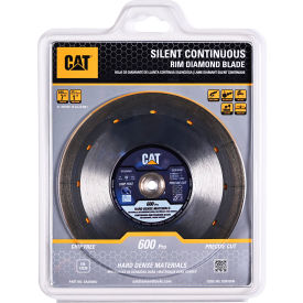 600 Pro Continuous Rim Diamond Blade, 7" Dia. x 3/16"T x 1" Center Hole Dia.