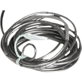 Anti-Static Grounding Cord, 3/16" Thick, 10', Black