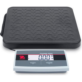 Courier 3000 Shipping Scale, 150 lb. Capacity, 0.1 lb. Readability, 13" x 12-5/8" Platform