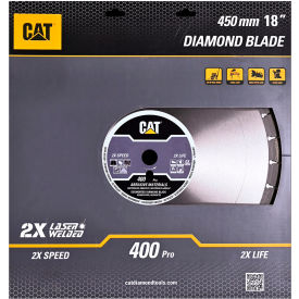 400 Pro Segmented Asphalt Diamond Blade, 14" Diameter x 3/16" Thickness x 1+P" Center Hole Diameter