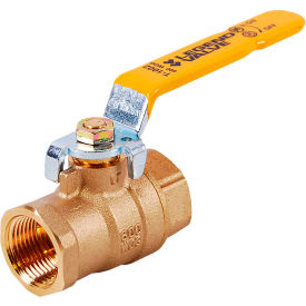 Full Port Ball Valve, No Lead Forged Brass, 1" Threaded