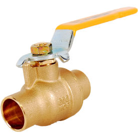 Legend Valve T-1002NL Full Port Ball Valve, No Lead Forged Brass, 1-1/4" Sweat