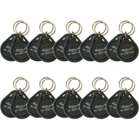 Smart NFC Key Fobs, Black, Pack of 20